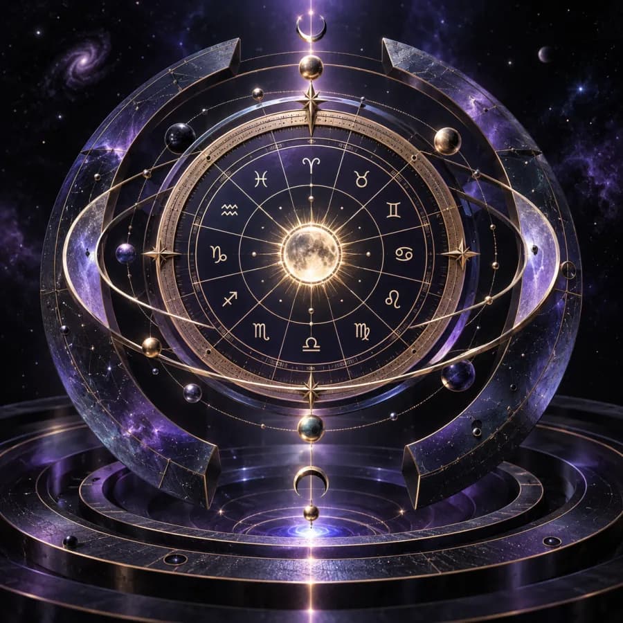 Luminous chart instrument